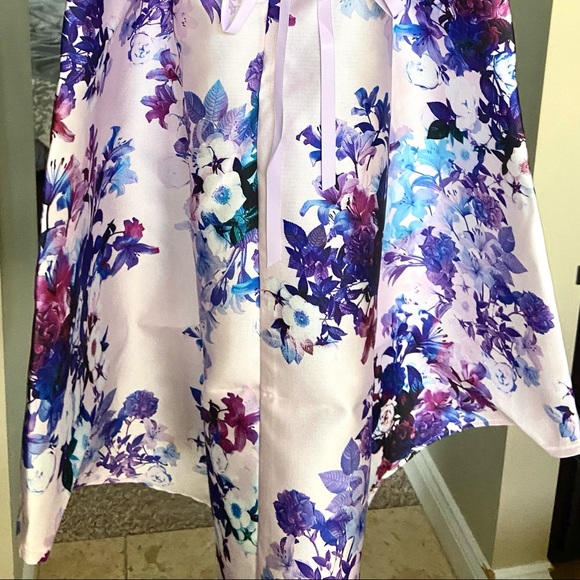 NWT Rare Editions hi-low dress special occasion wedding party size 6 girls - Picture 6 of 9